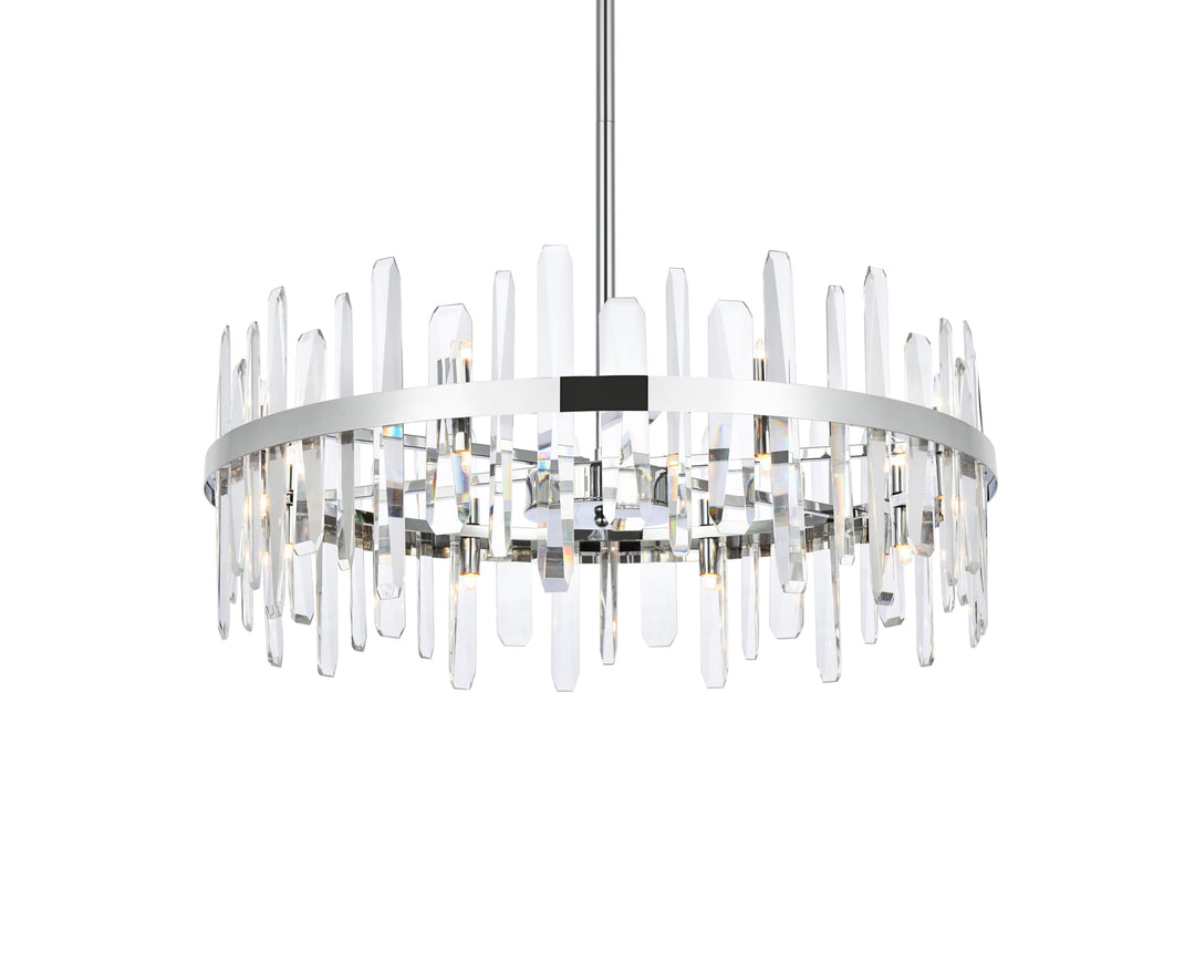 Serena Crystal Chandelier by Elegant - view 27