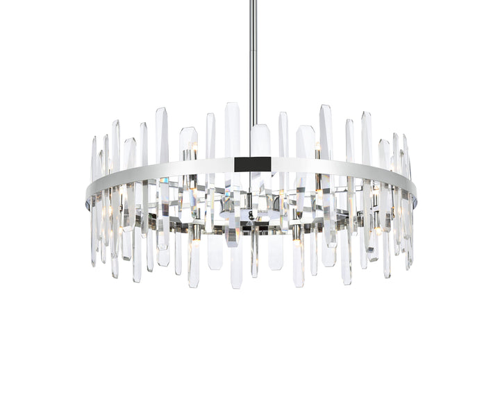 Serena Crystal Chandelier by Elegant - view 27