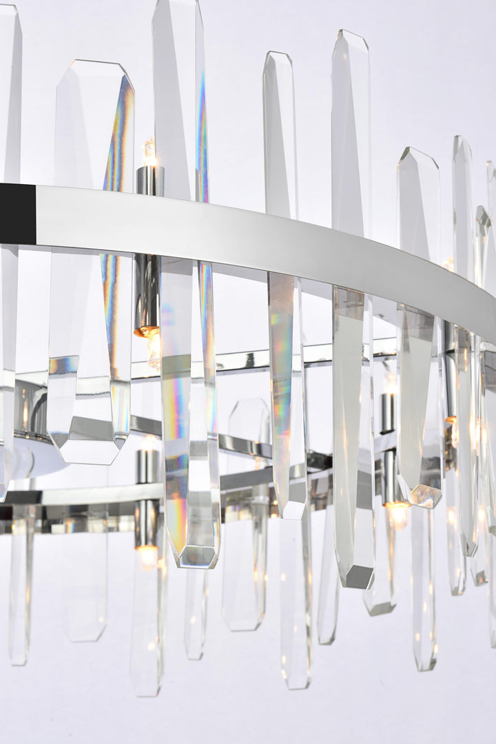 Serena Crystal Chandelier by Elegant - view 28
