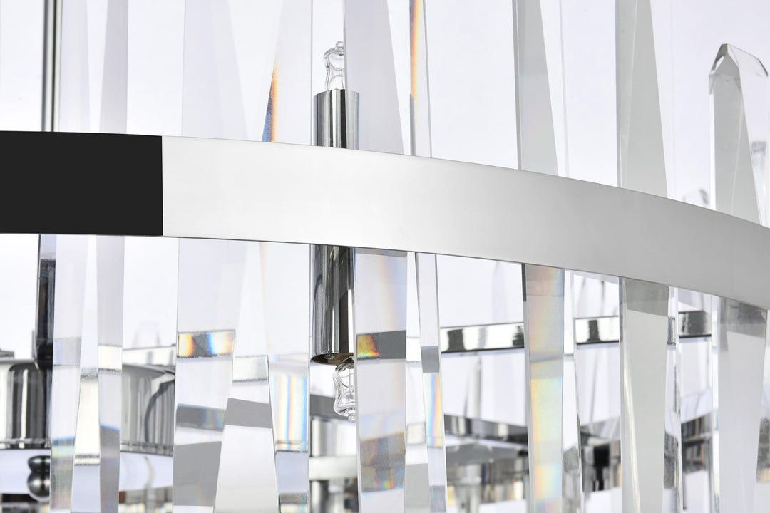 Serena Crystal Chandelier by Elegant - view 30