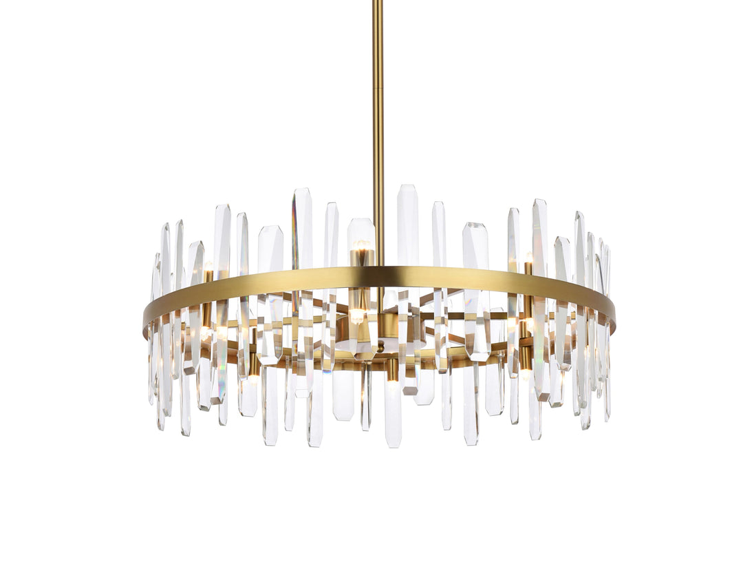 Serena Crystal Chandelier by Elegant - view 33