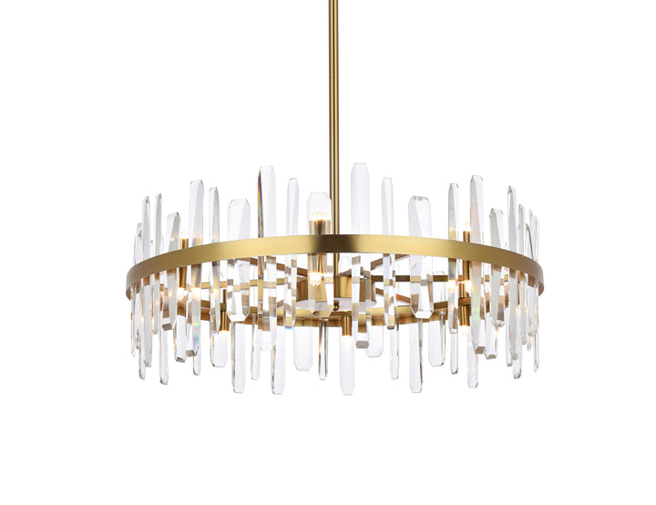 Serena Crystal Chandelier by Elegant - view 33