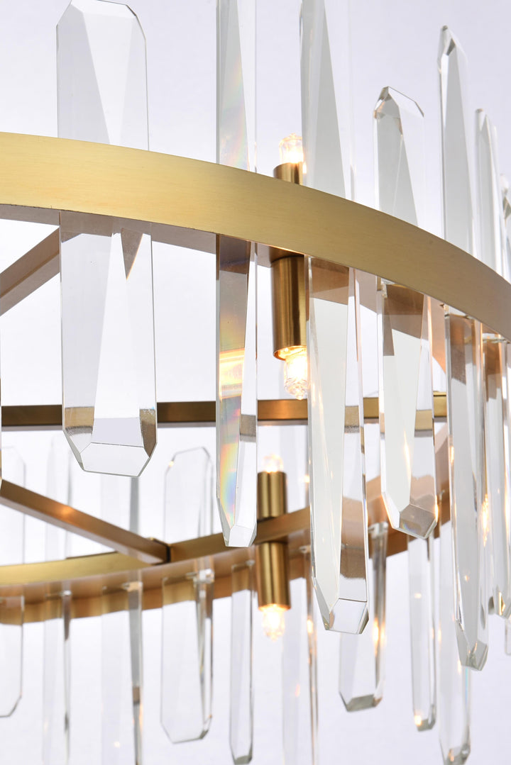 Serena Crystal Chandelier by Elegant - view 34
