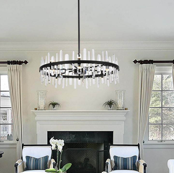 Serena Crystal Chandelier by Elegant - view 38
