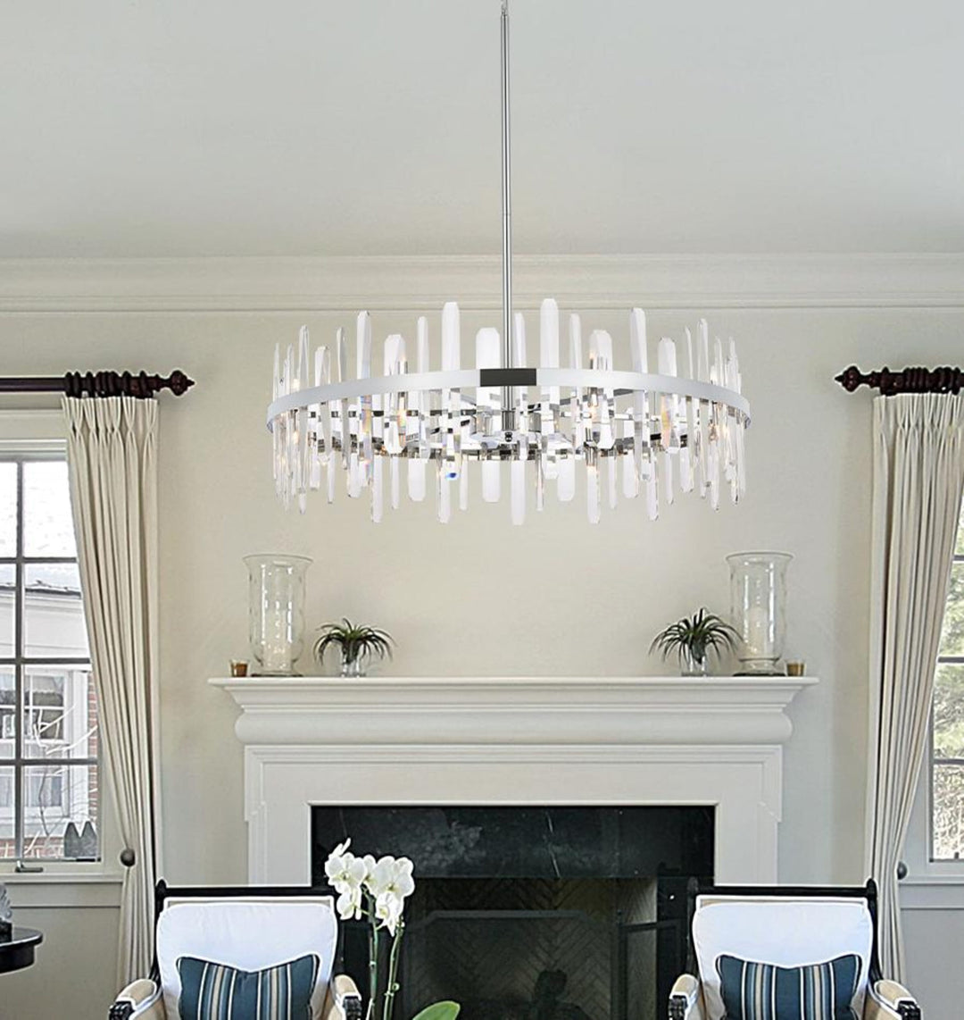 Serena Crystal Chandelier by Elegant - view 51