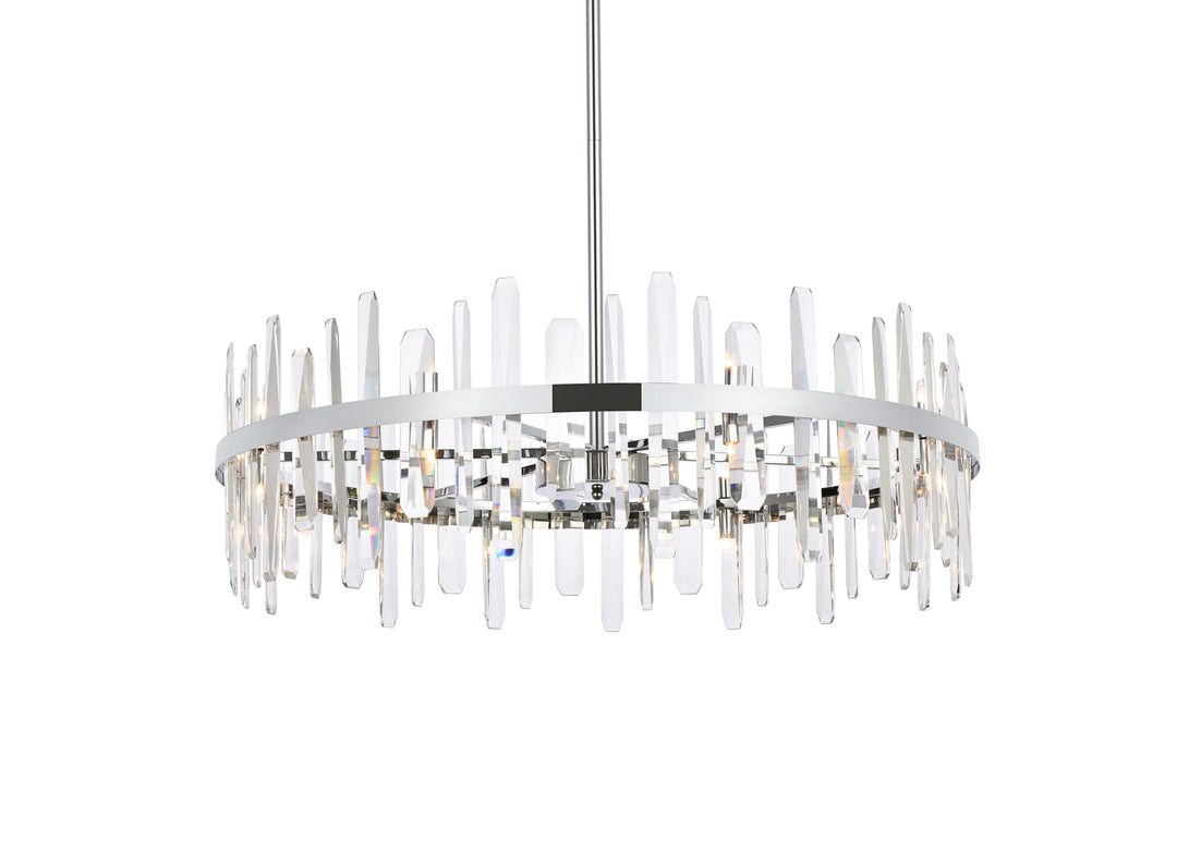 Serena Crystal Chandelier by Elegant - view 52