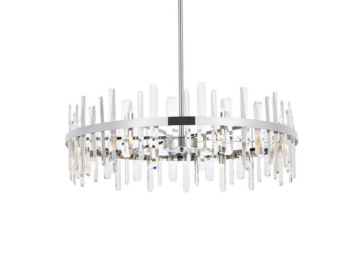 Serena Crystal Chandelier by Elegant - view 52