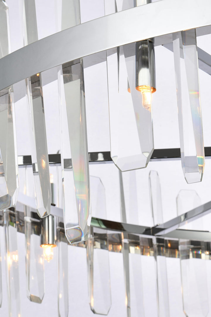 Serena Crystal Chandelier by Elegant - view 53