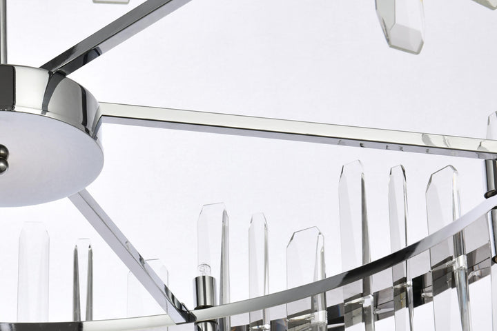 Serena Crystal Chandelier by Elegant - view 54