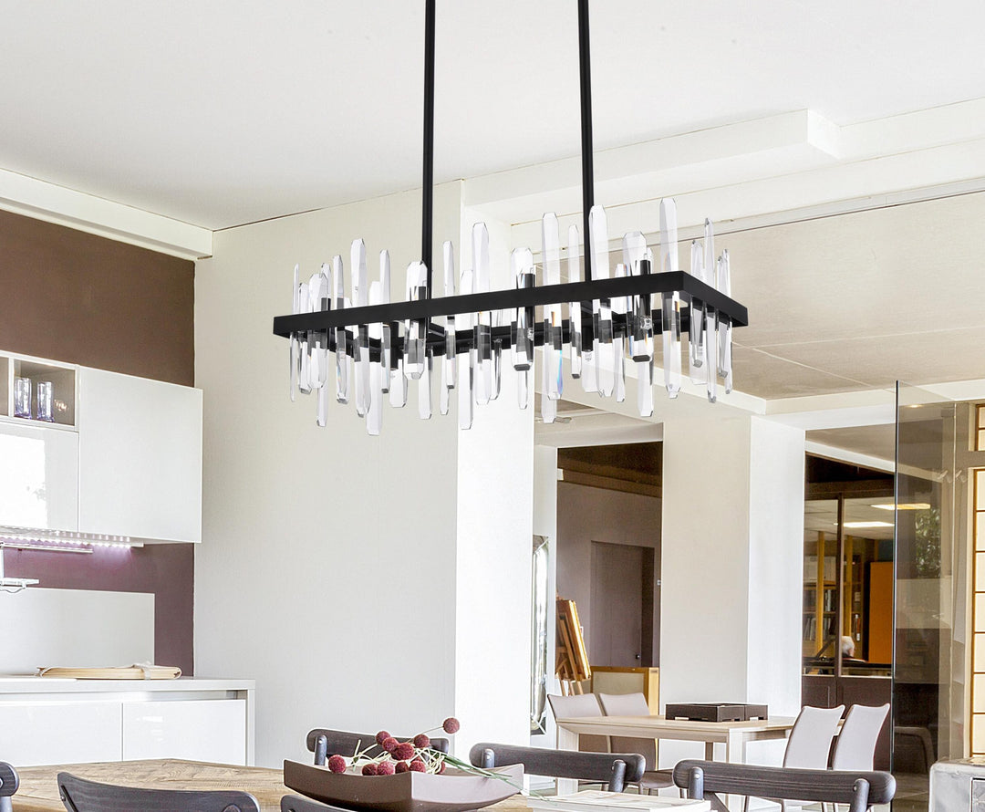 Serena Crystal Chandelier by Elegant - view 2