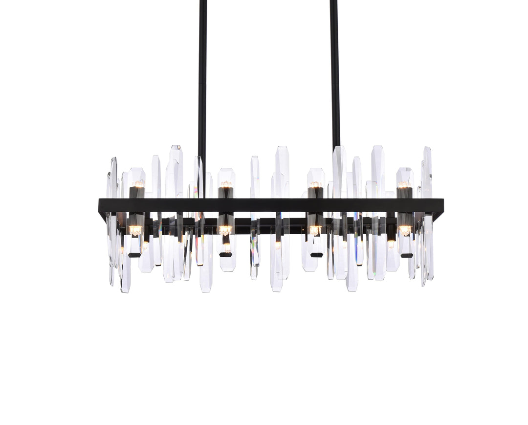 Serena Crystal Chandelier by Elegant - view 3