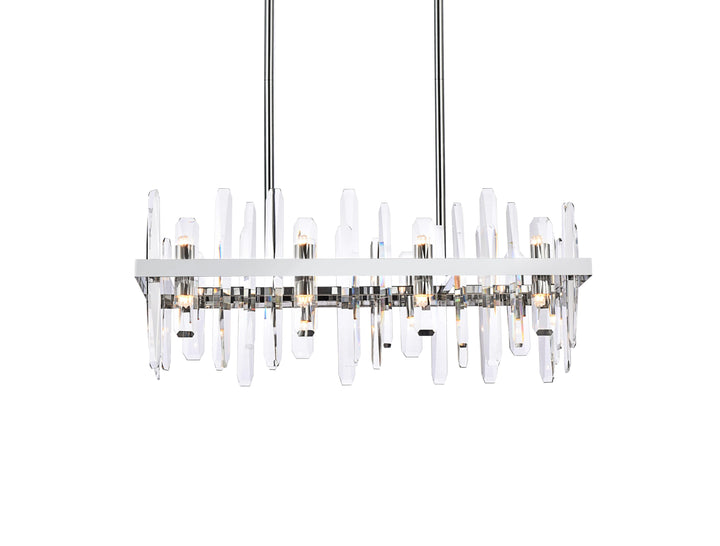 Serena Crystal Chandelier by Elegant - view 9