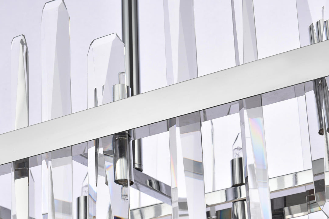 Serena Crystal Chandelier by Elegant - view 12