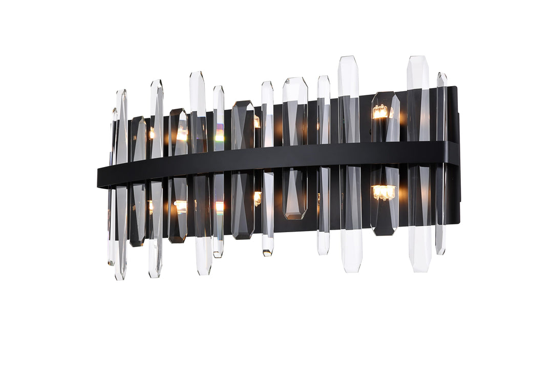 Serena Crystal Vanity Light by Elegant - view 21