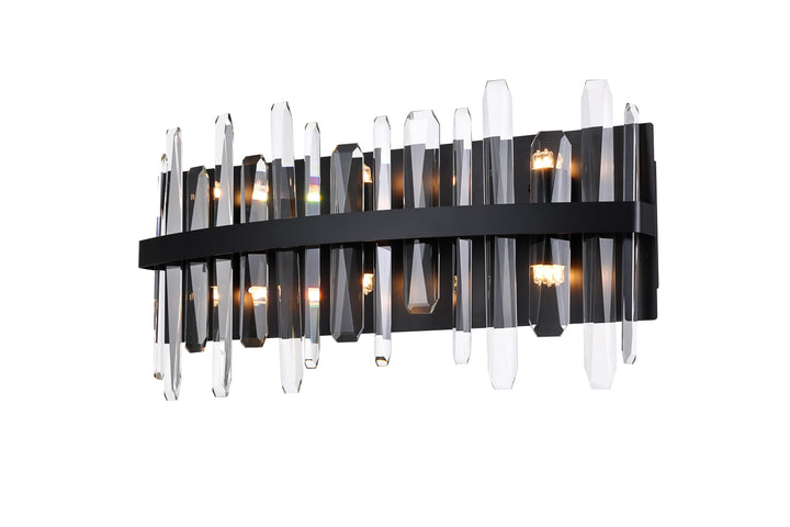 Serena Crystal Vanity Light by Elegant - view 21