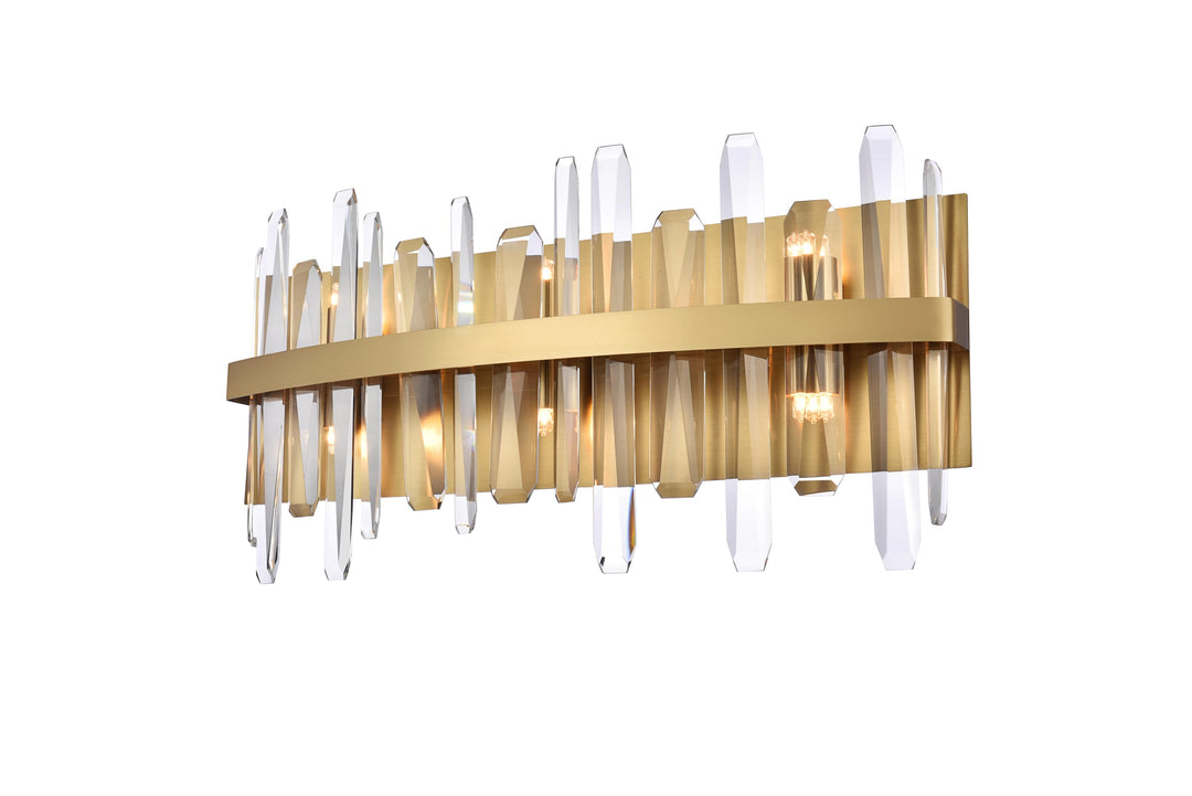 Serena Crystal Vanity Light by Elegant - view 33