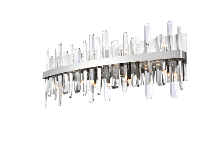 Serena Crystal Vanity Light by Elegant - view 45