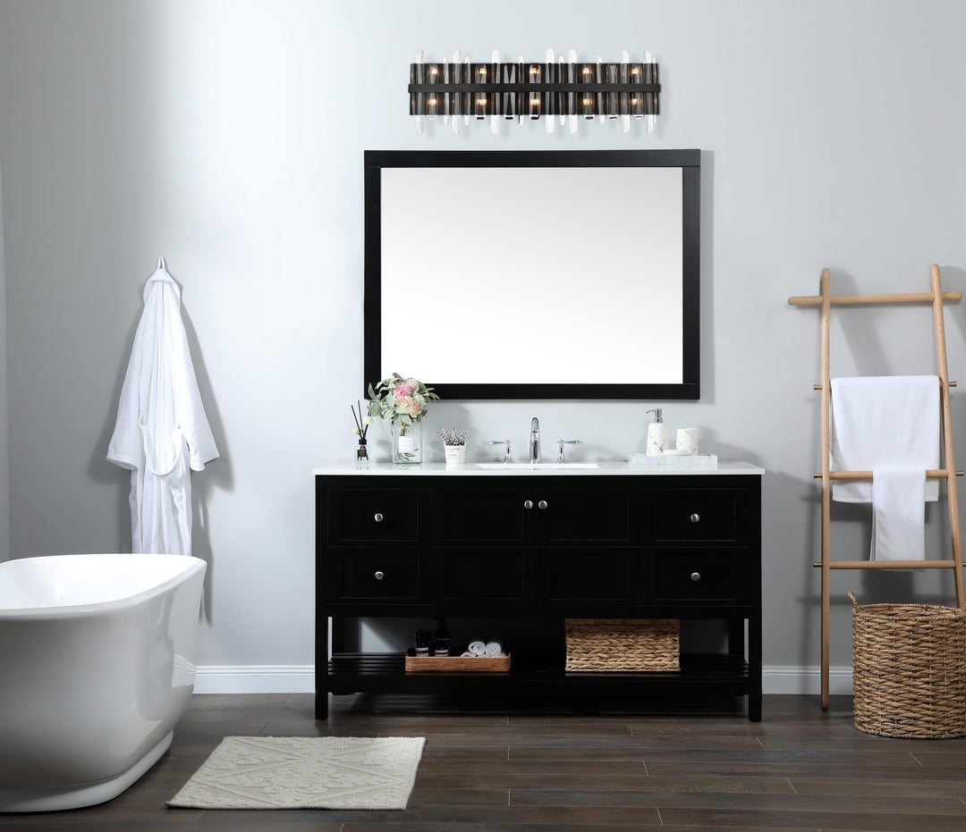 Serena Crystal Vanity Light by Elegant - view 56