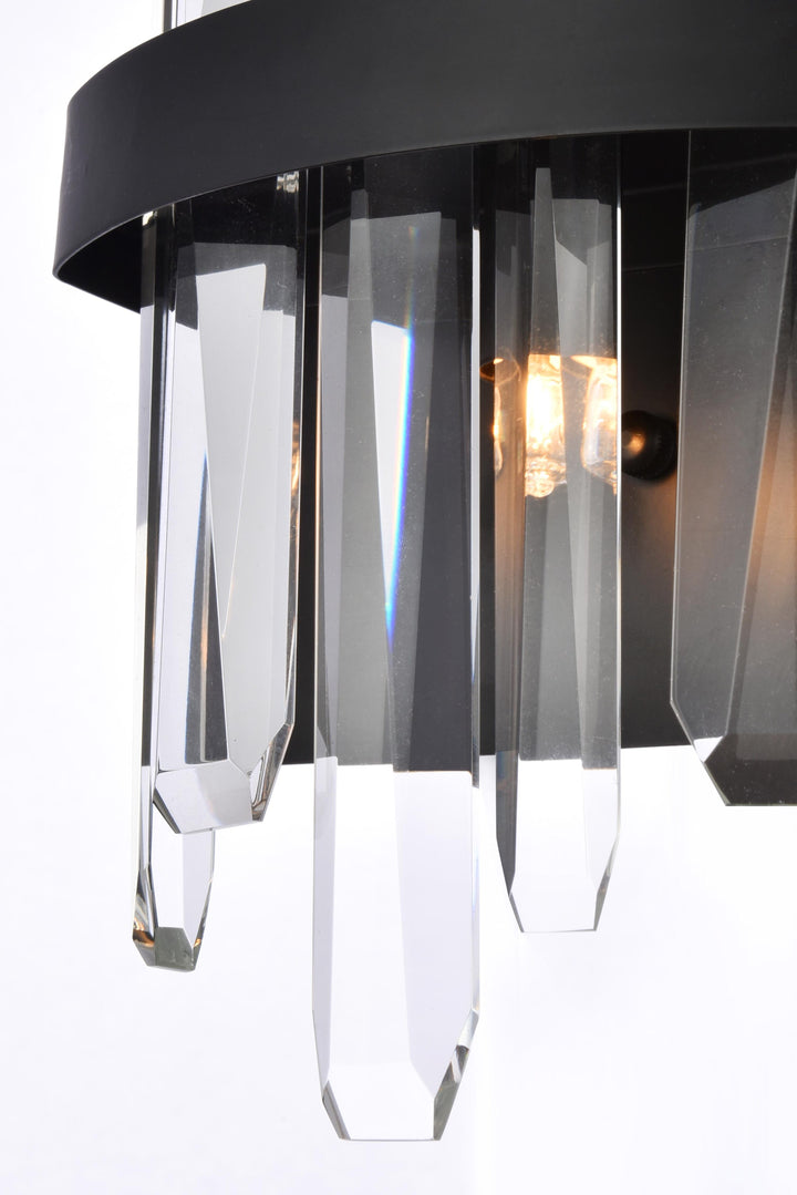 Serena Crystal Vanity Light by Elegant - view 4
