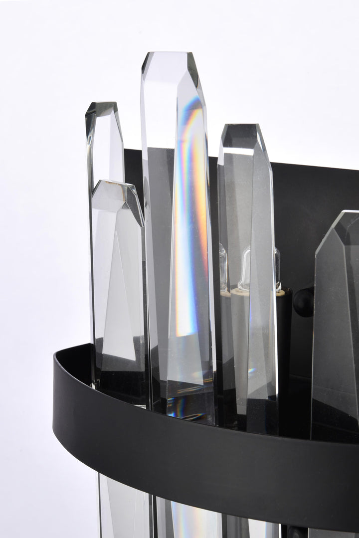 Serena Crystal Vanity Light by Elegant - view 5