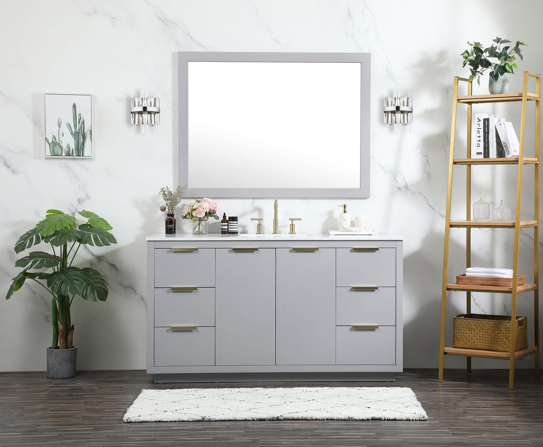 Serena Crystal Vanity Light by Elegant - view 8