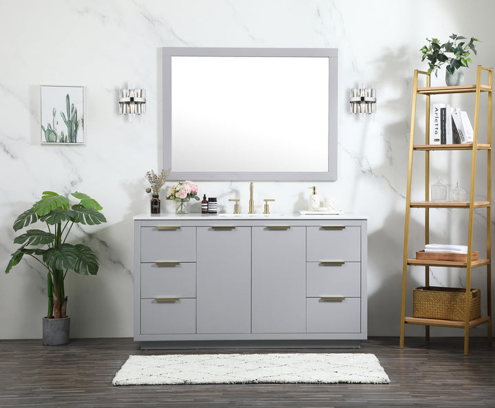 Serena Crystal Vanity Light by Elegant - view 8