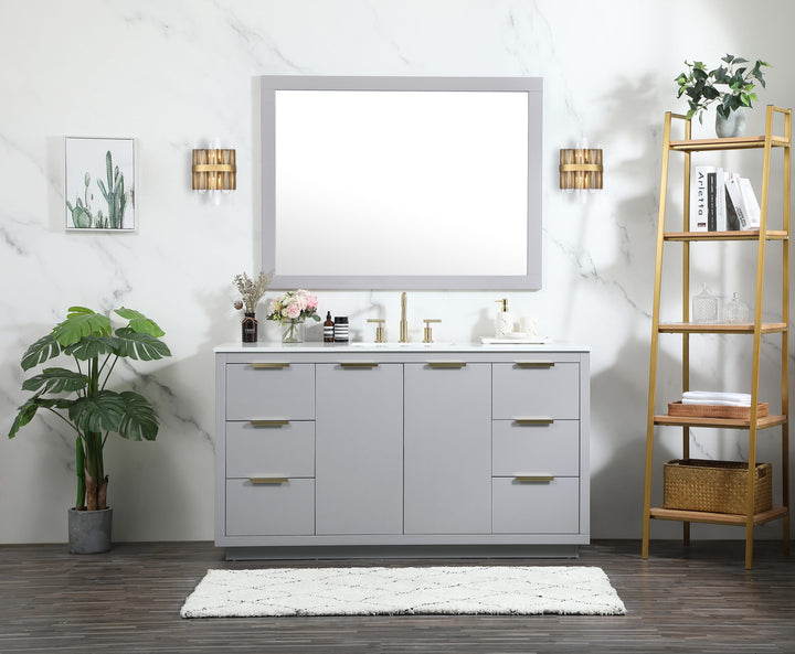 Serena Crystal Vanity Light by Elegant - view 14