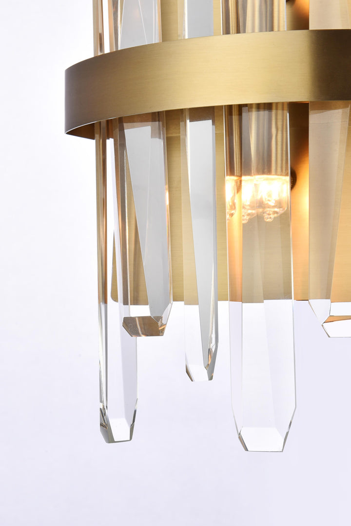 Serena Crystal Vanity Light by Elegant - view 16