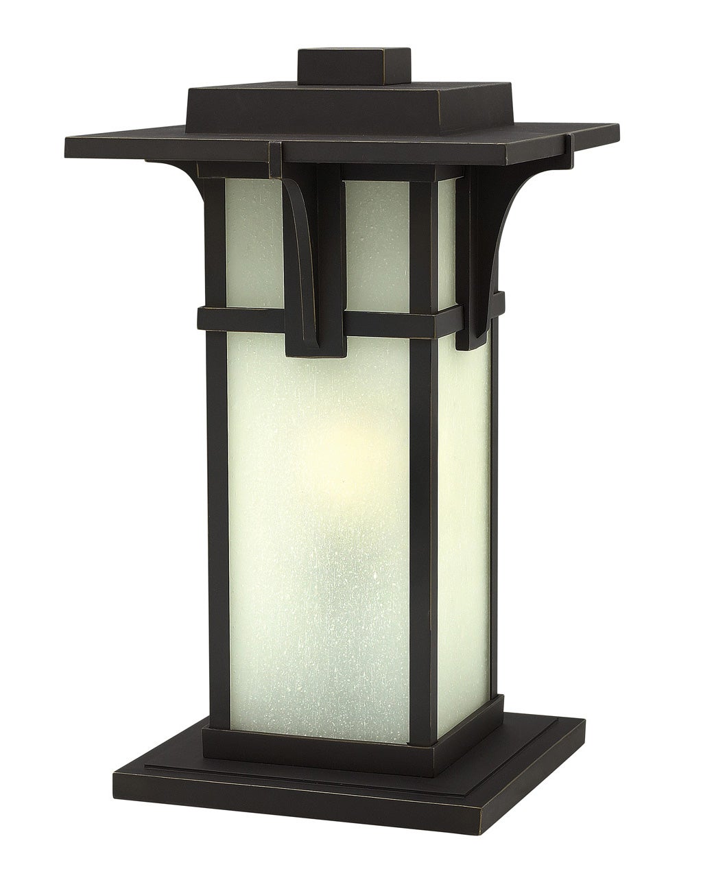 Manhattan Medium Pier Mount Lantern