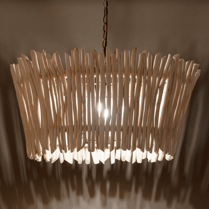 Baywood DriftWood Chandelier WWTBZ alternate view