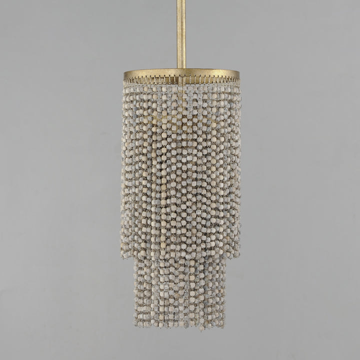 Fontaine 1-Light Pendant Weathered Wood / Golden Silver alternate view