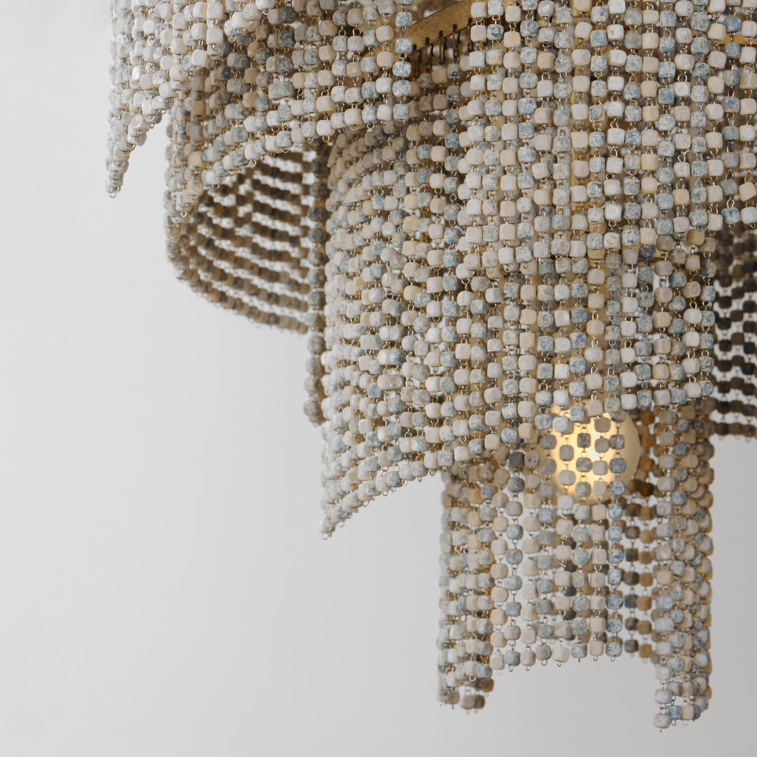 Fontaine 7-Light Chandelier Weathered Wood / Golden Silver alternate view