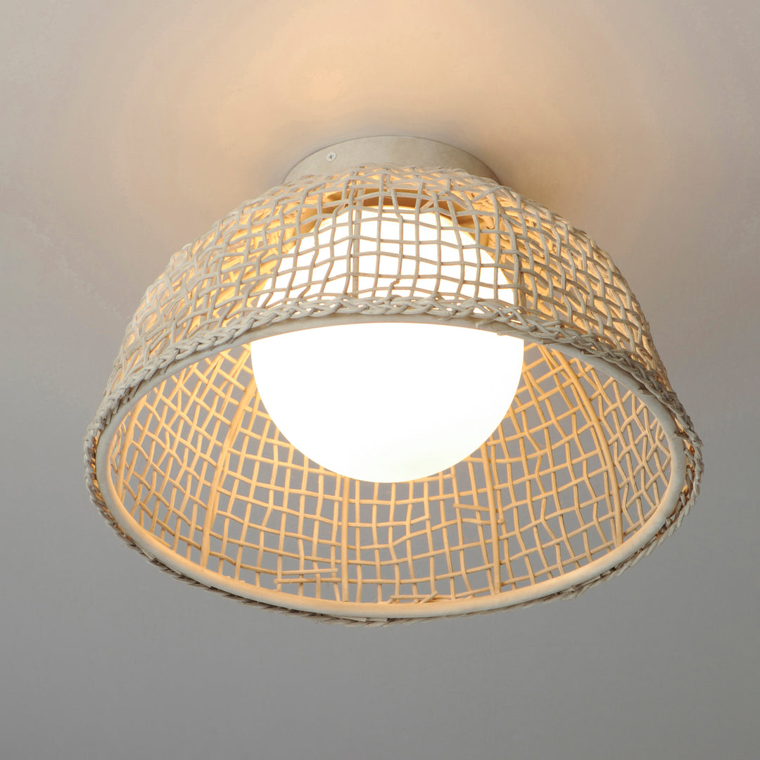 Cestino 1-Light Flush Mount WWT alternate view
