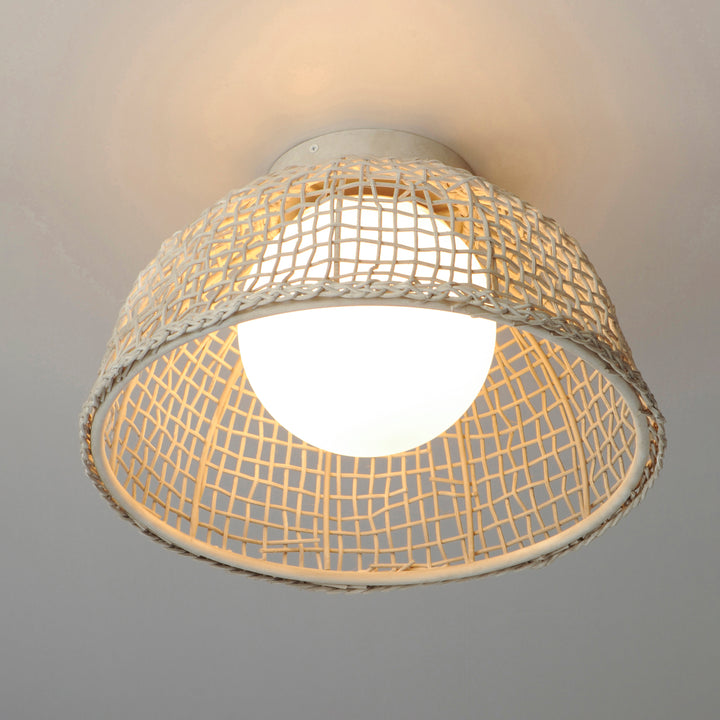 Cestino 1-Light Flush Mount WWT alternate view