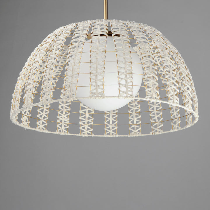 Macrame 1-Light Pendant Gold alternate view