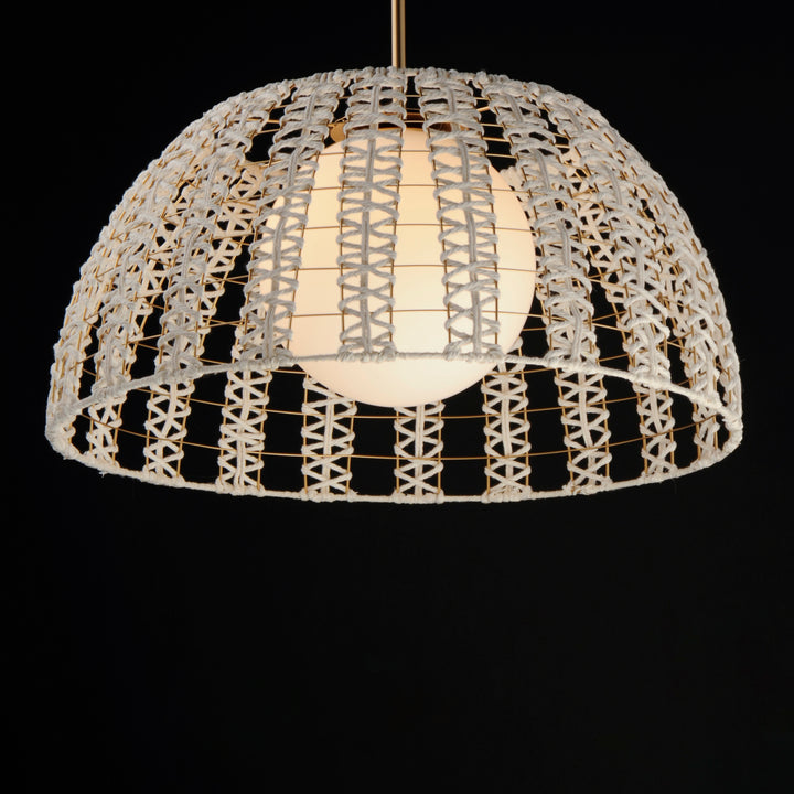 Macrame 1-Light Pendant Gold alternate view