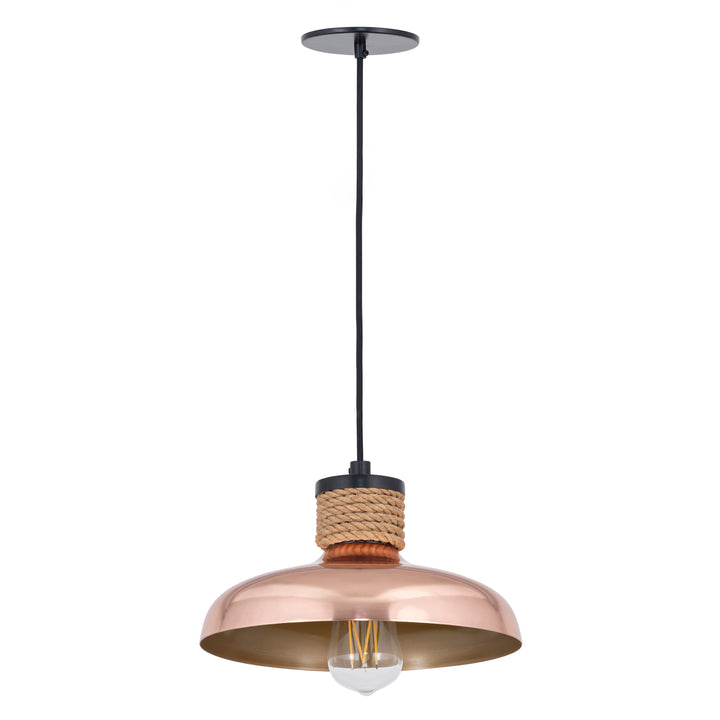 Bingham Small Pendant CP alternate view