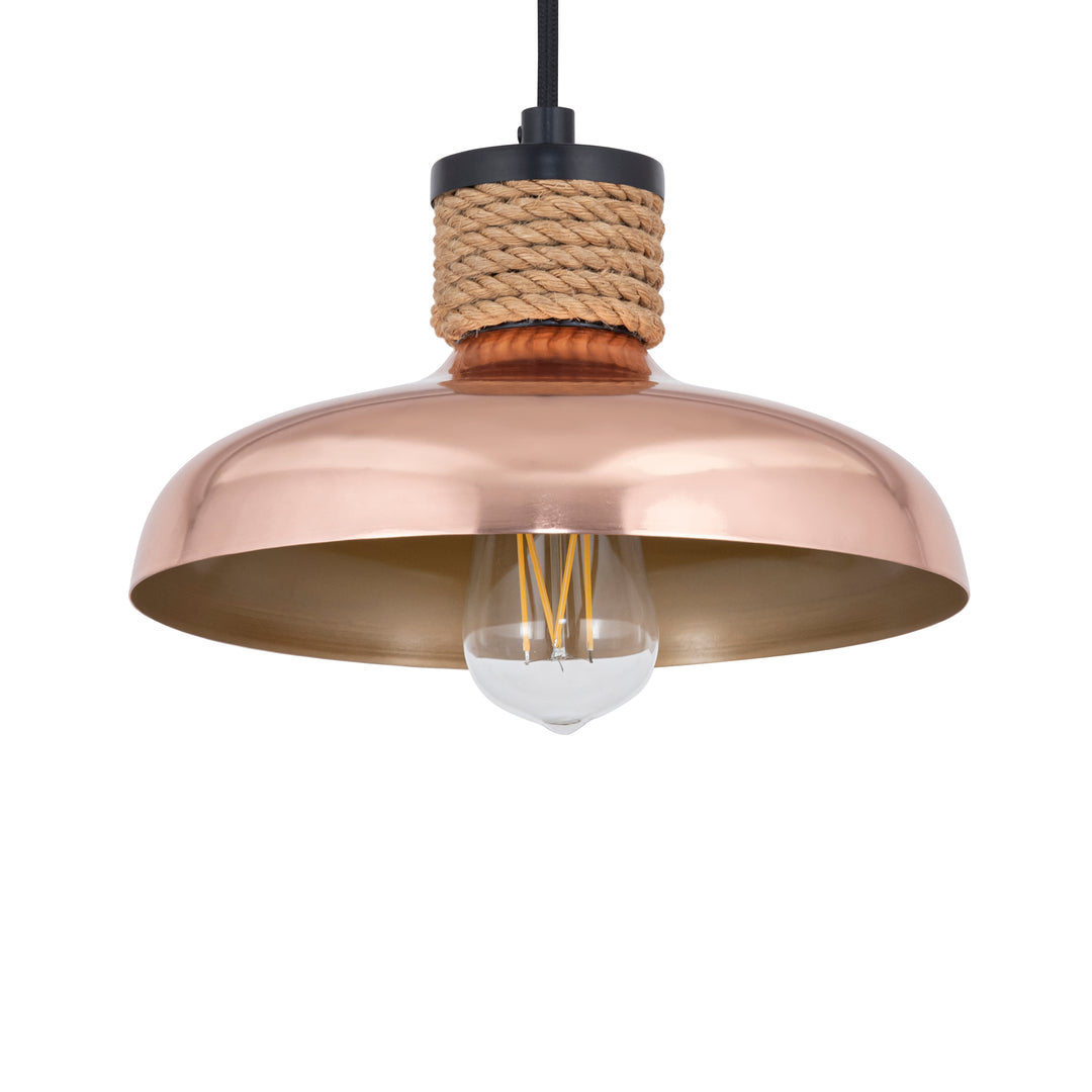 Bingham Small Pendant CP alternate view