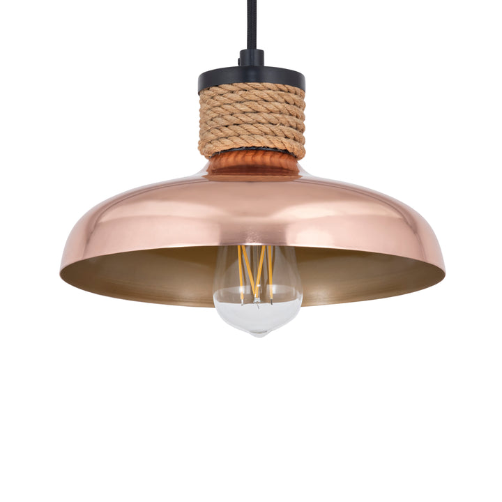 Bingham Small Pendant CP alternate view