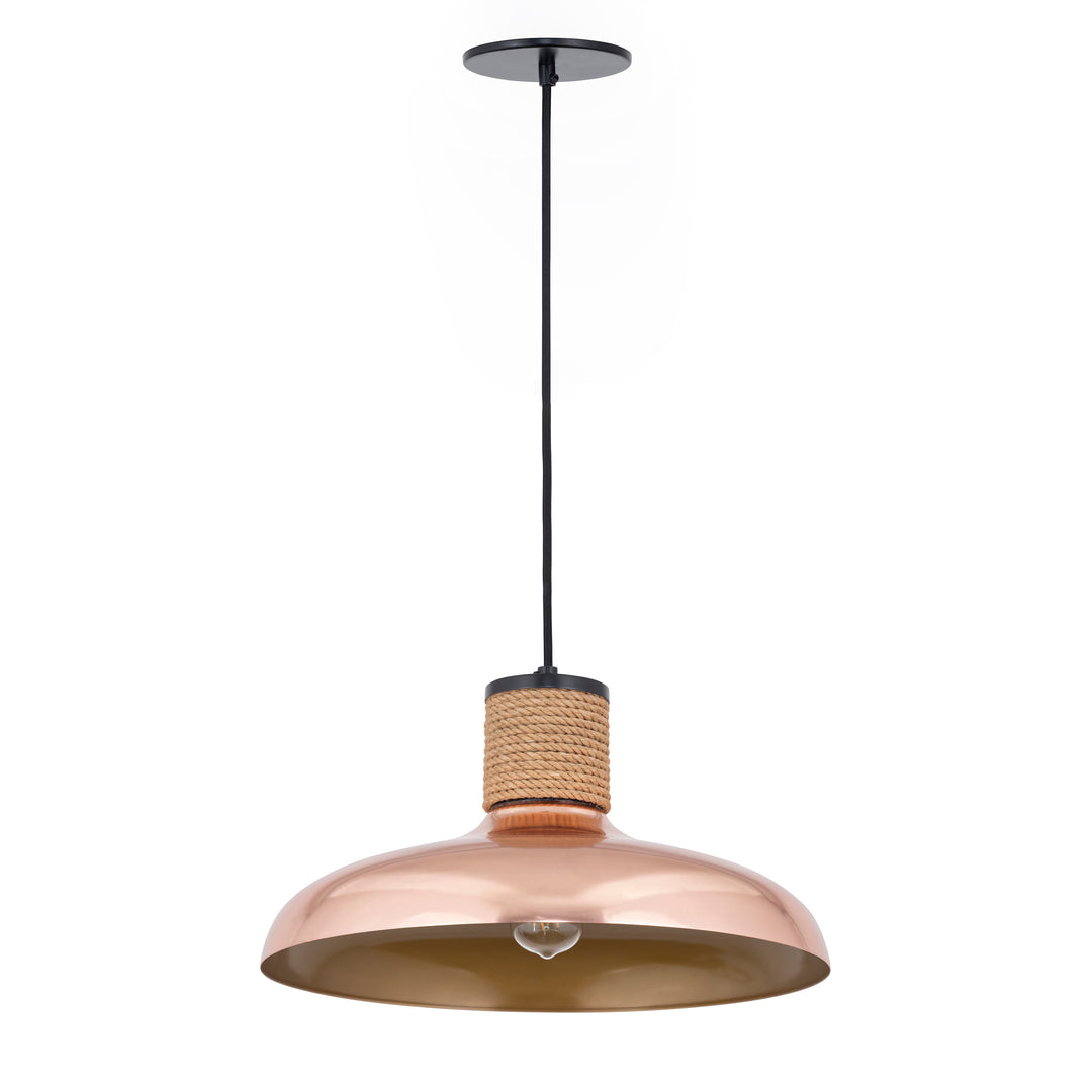 Bingham Large Pendant CP alternate view