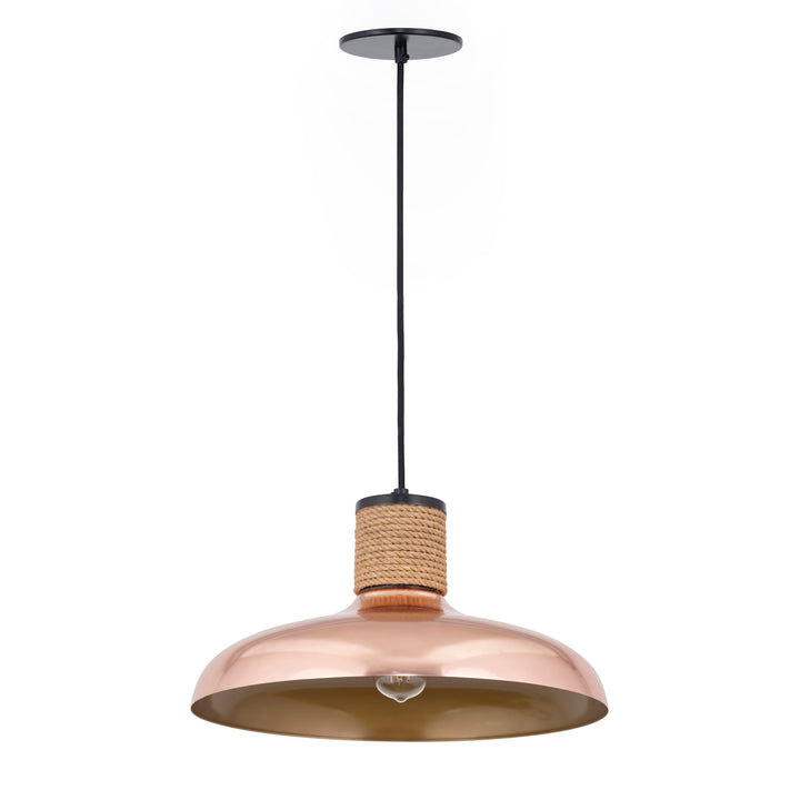 Bingham Large Pendant CP alternate view