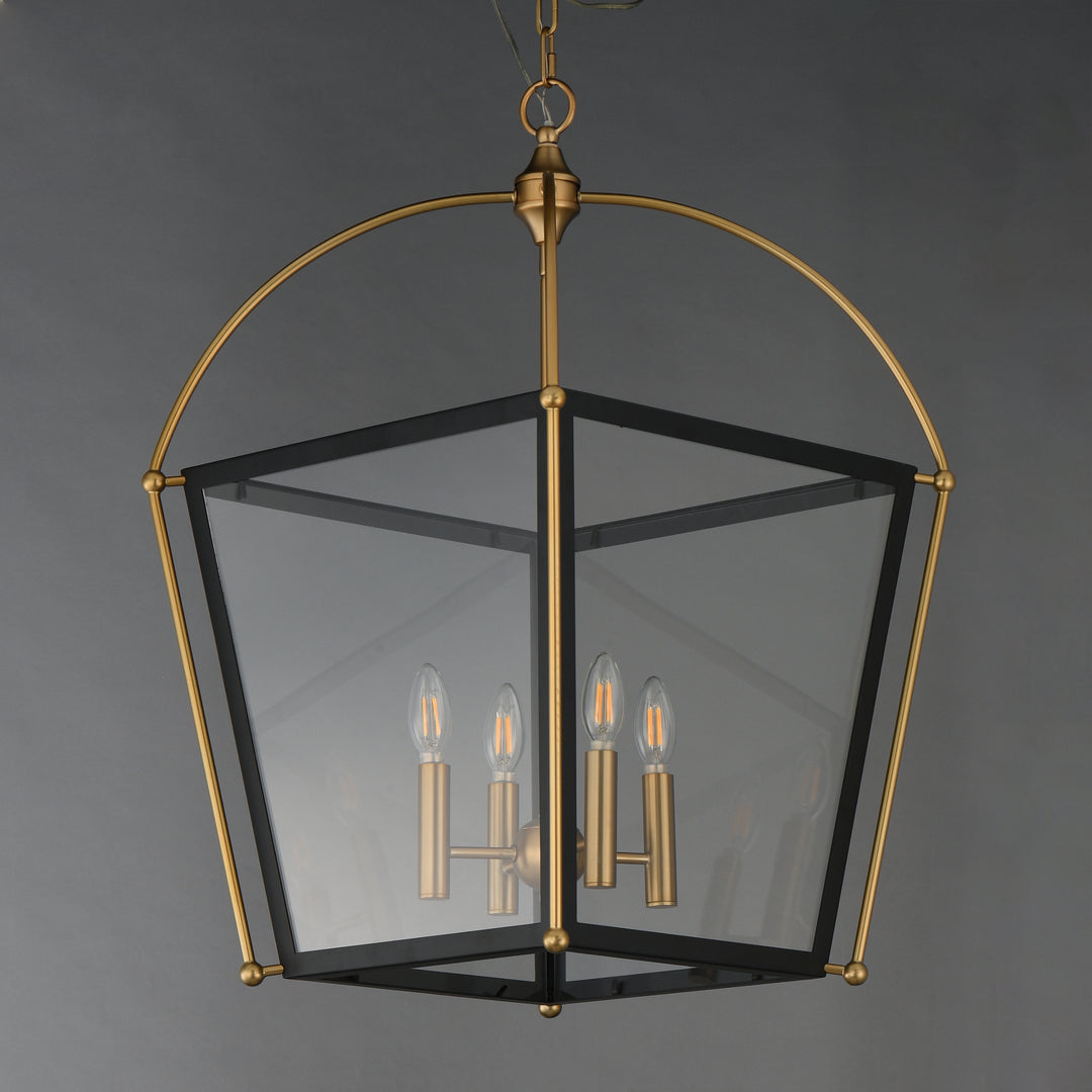 Mccadden Pendant Black / Natural Aged Brass alternate view