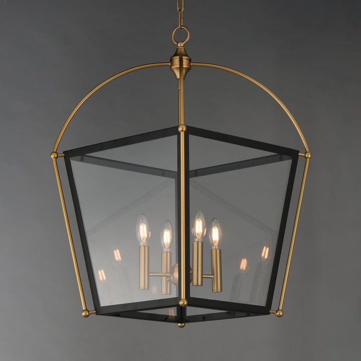 Mccadden Pendant Black / Natural Aged Brass alternate view