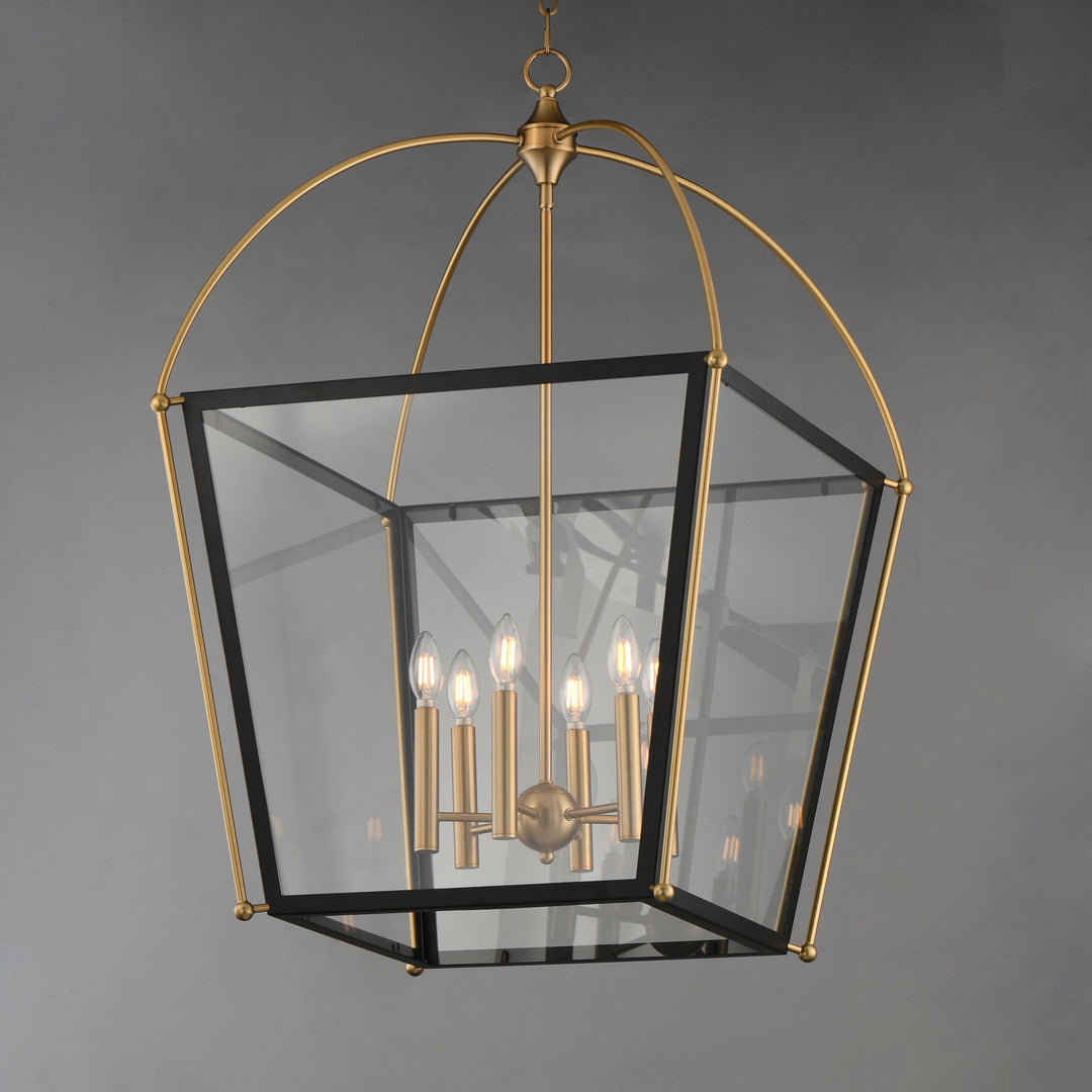 Mccadden Pendant Black / Natural Aged Brass alternate view