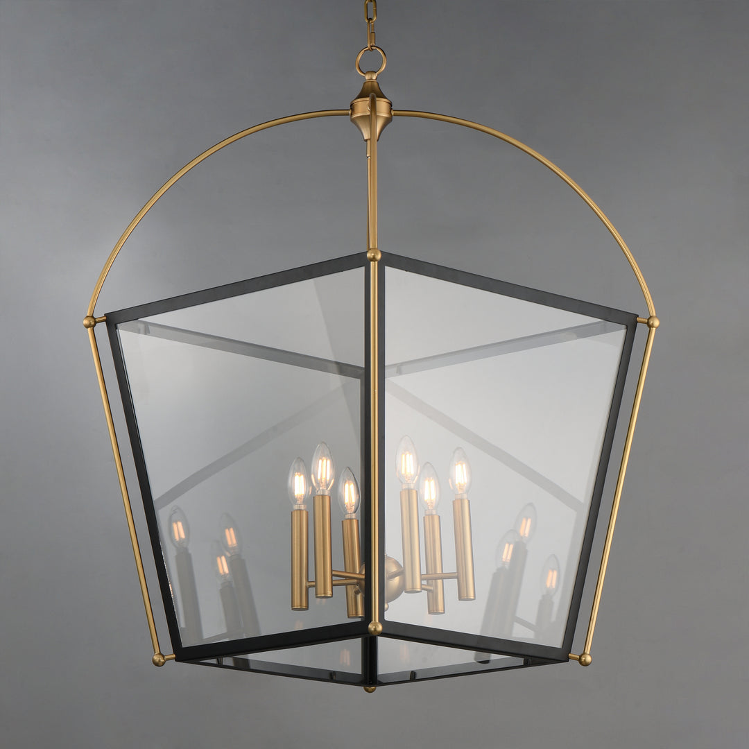 Mccadden Pendant Black / Natural Aged Brass alternate view