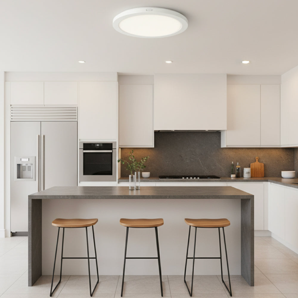 Slim LED Flush Mount 3CCT - 2000 Series