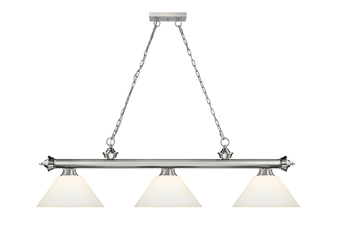 Cordon - 3 Light Billiard Light (2306-3BN-AMO14)