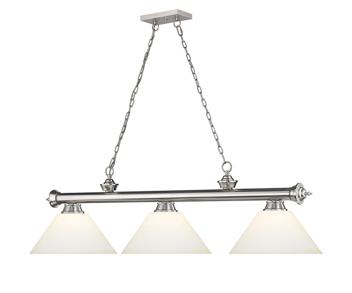 Cordon - 3 Light Billiard Light (2306-3BN-AMO14)