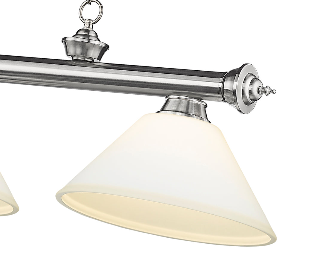 Cordon - 3 Light Billiard Light (2306-3BN-AMO14)