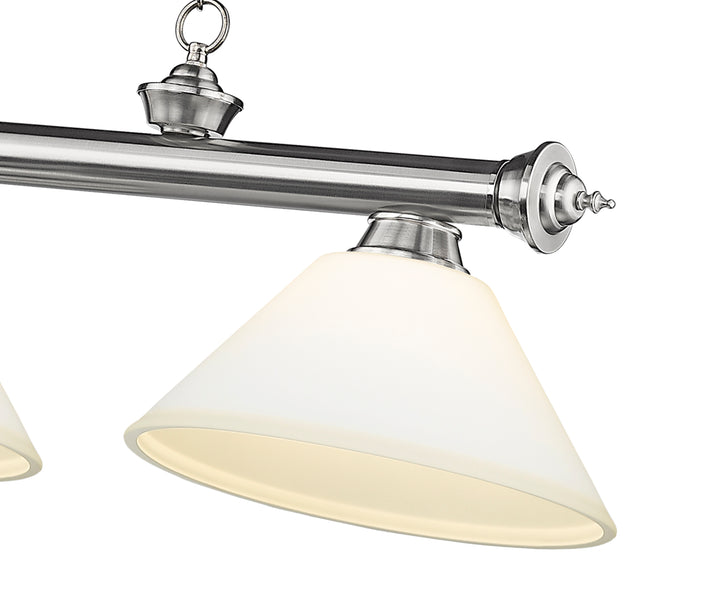 Cordon - 3 Light Billiard Light (2306-3BN-AMO14)